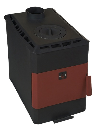 Печь отопительная Конвектика Варна-100Ч с плитой